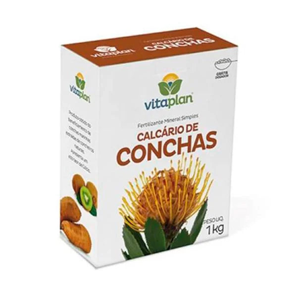 Calcário de Conchas 1kg – Vitaplan