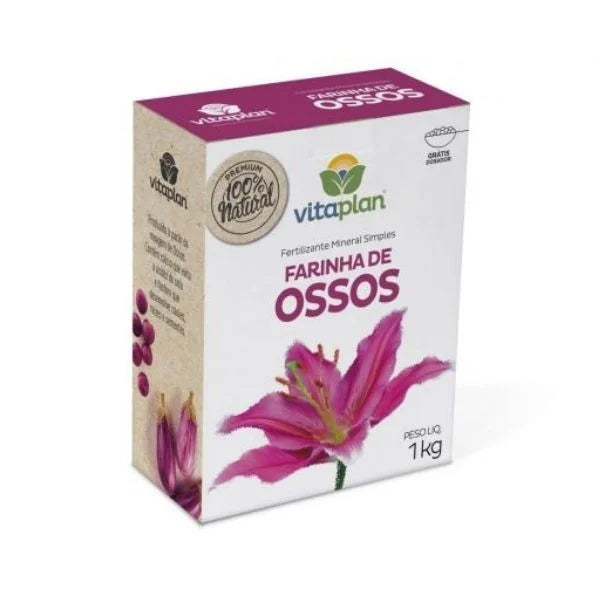 Fertilizante Farinha de Ossos 1kg